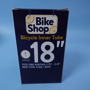 Bike Shop 18" Bicycle Inner Tube Schrader Valve 1.75-2.25 Kids BMX